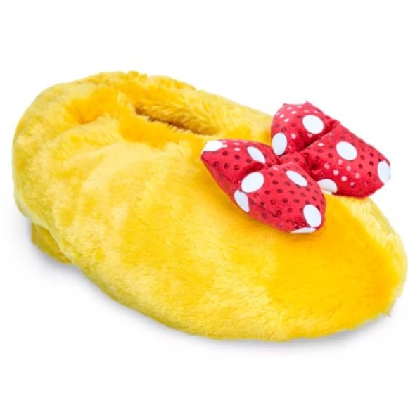 Brand New Minnie Plush Slippers for Adults - Picture 2 of 5